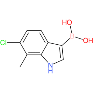 (6-chloro-7-methyl-1h-indol-3-yl)boronic acid