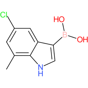 (5-chloro-7-methyl-1h-indol-3-yl)boronic acid