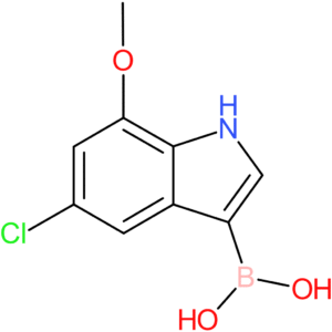 (5-chloro-7-methoxy-1h-indol-3-yl)boronic acid