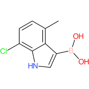 (7-chloro-4-methyl-1h-indol-3-yl)boronic acid