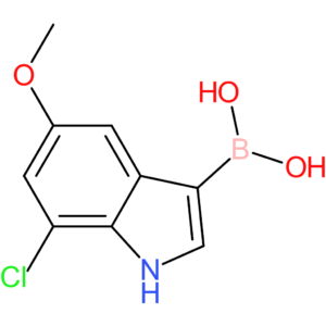 (7-chloro-5-methoxy-1h-indol-3-yl)boronic acid