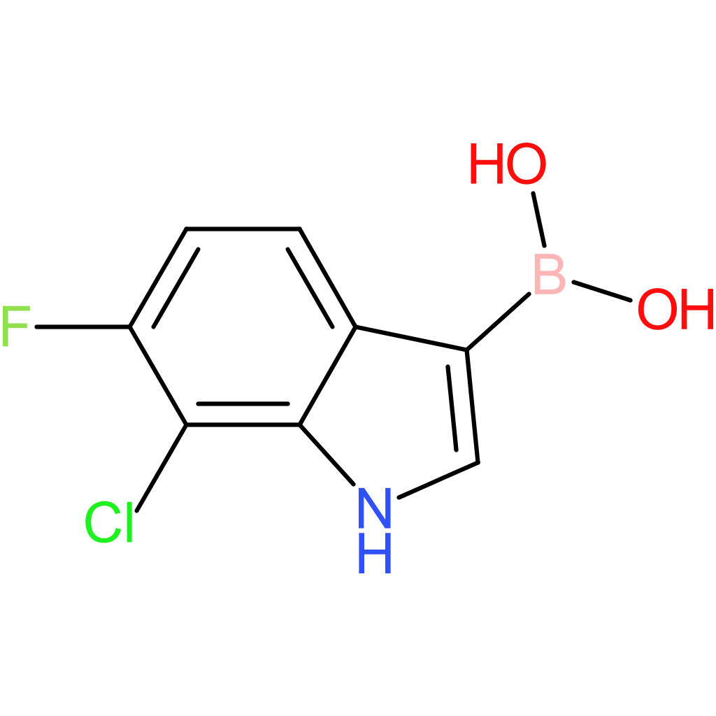(7-chloro-6-fluoro-1h-indol-3-yl)boronic acid