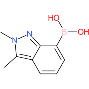 2,3-dimethyl-2h-indazolE-7-boronic acid