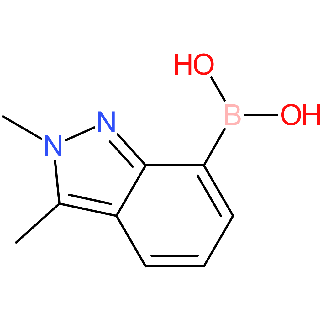 2,3-dimethyl-2h-indazolE-7-boronic acid