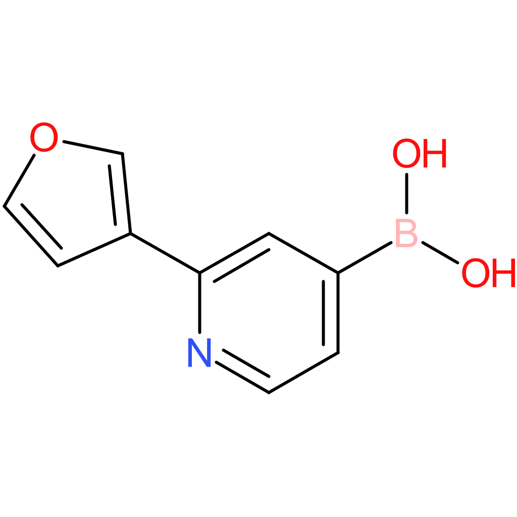 2-(3-furyl)pyridine-4-boronic acid