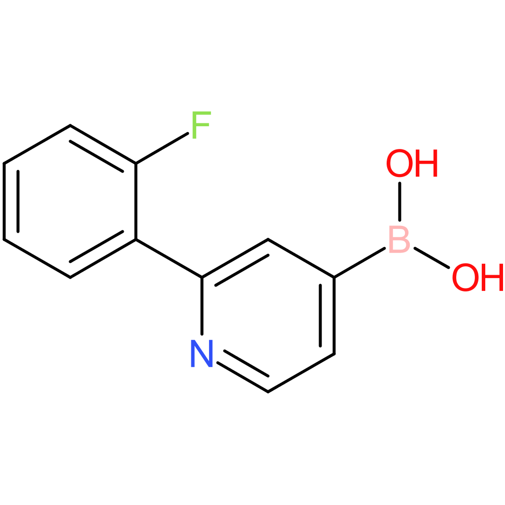 2-(2-fluorophenyl)pyridine-4-boronic acid