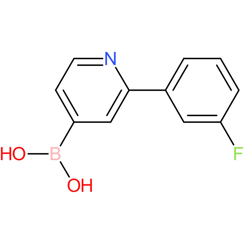 2-(3-fluorophenyl)pyridine-4-boronic acid