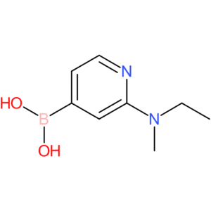 2-(methylethylamino)pyridine-4-boronic acid