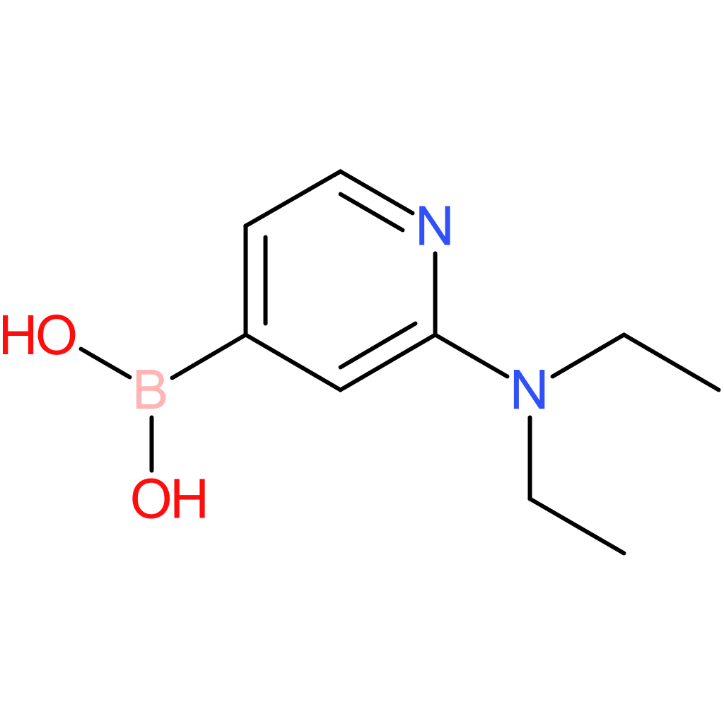 2-(diethylamino)pyridine-4-boronic acid