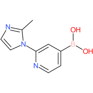 2-(2-methylimidazol-1-yl)pyridine-4-boronic acid