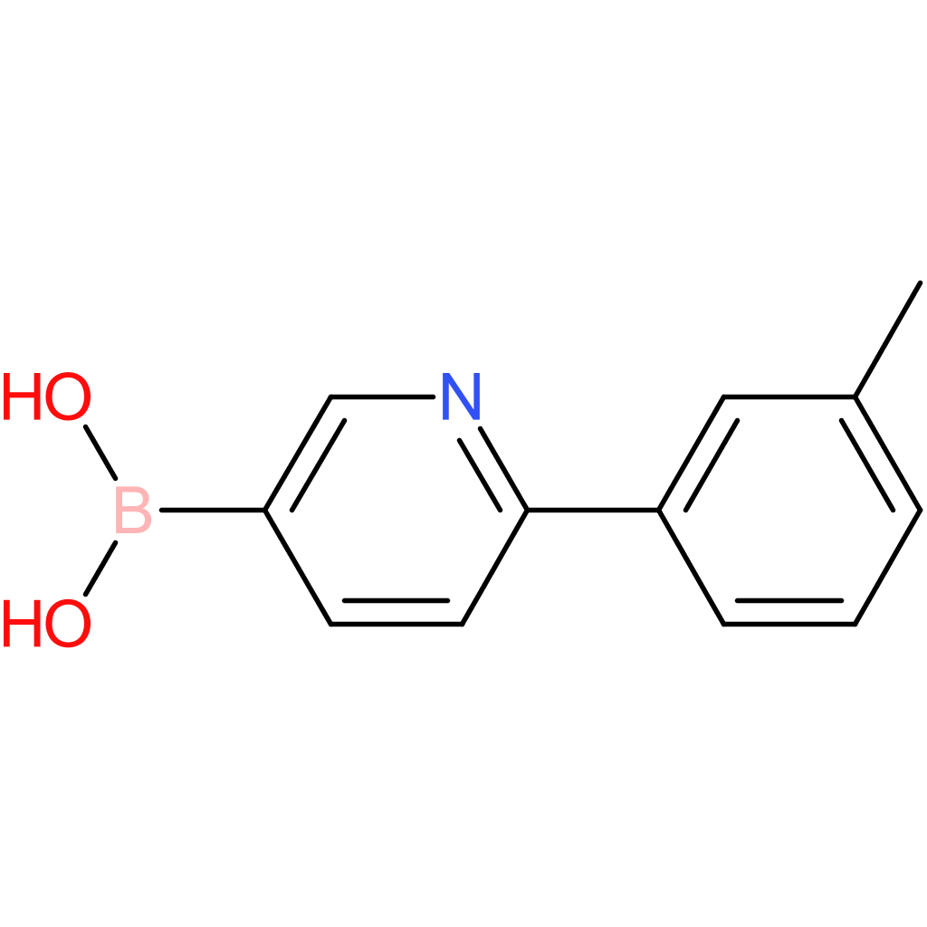 2-(3-tolyl)pyridine-5-boronic acid