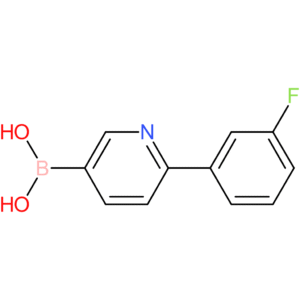 2-(3-fluorophenyl)pyridine-5-boronic acid