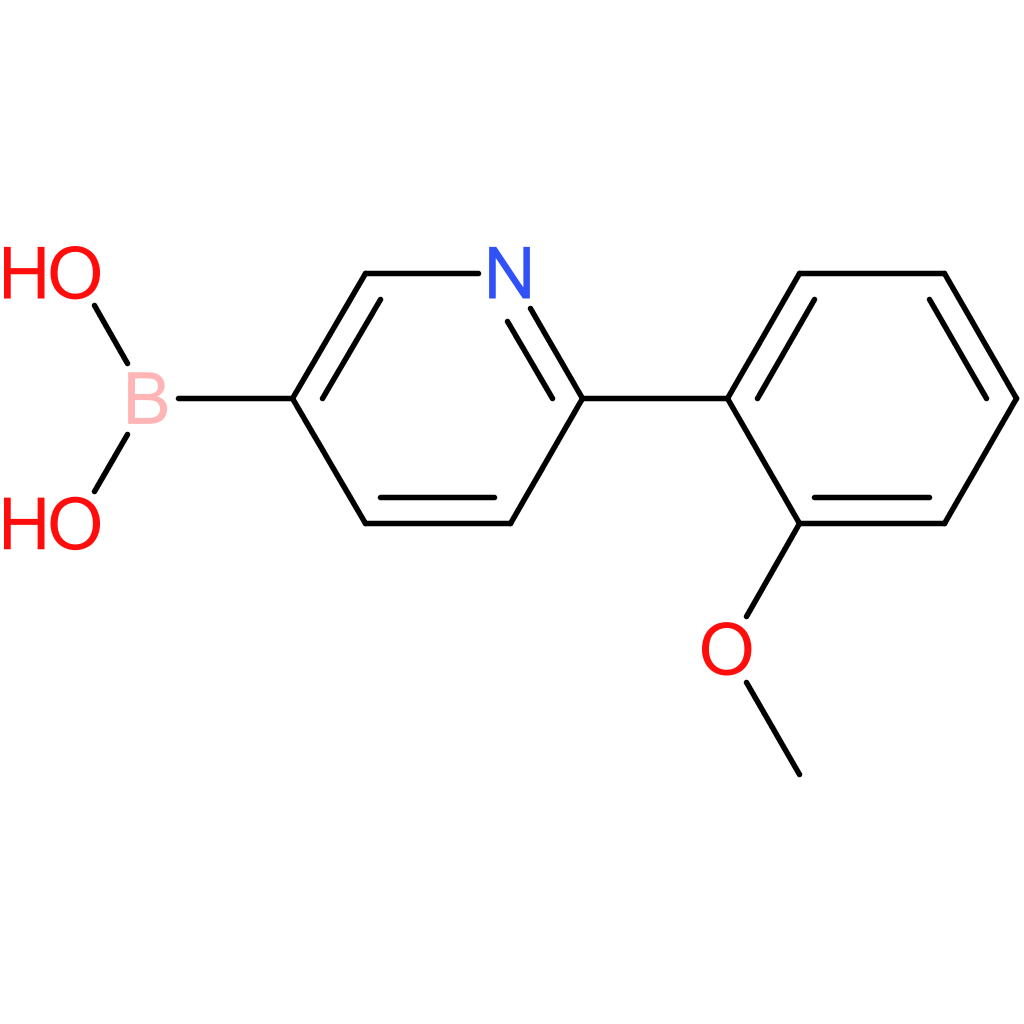 2-(2-methoxyphenyl)pyridine-5-boronic acid