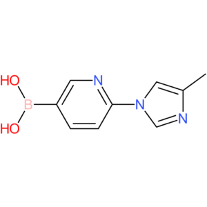 2-(4-methylimidazol-1-yl)pyridine-5-boronic acid