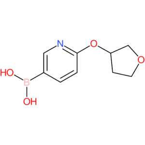 2-(tetrahydrofuran-3-yloxy)pyridine-5-boronic acid