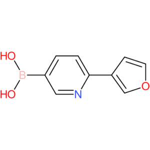 2-(3-furyl)pyridine-5-boronic acid
