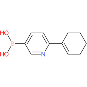 2-(cyclohexeyl)pyridine-5-boronic acid