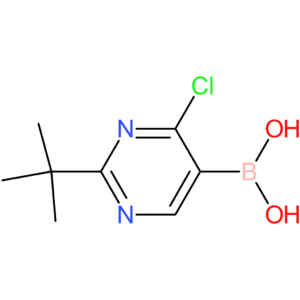 4-chloro-2-(tert-butyl)pyrimidine-5-boronic acid