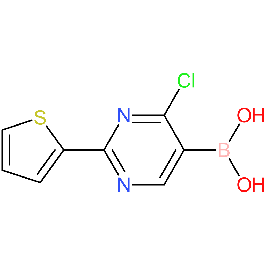 4-chloro-2-(2-thienyl)pyrimidine-5-boronic acid