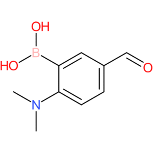 6-dimethylamino-3-formyl-1-phenyl boronic acid