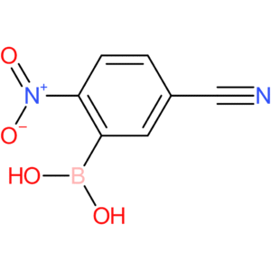 (5-cyano-2-nitrophenyl)boronic acid