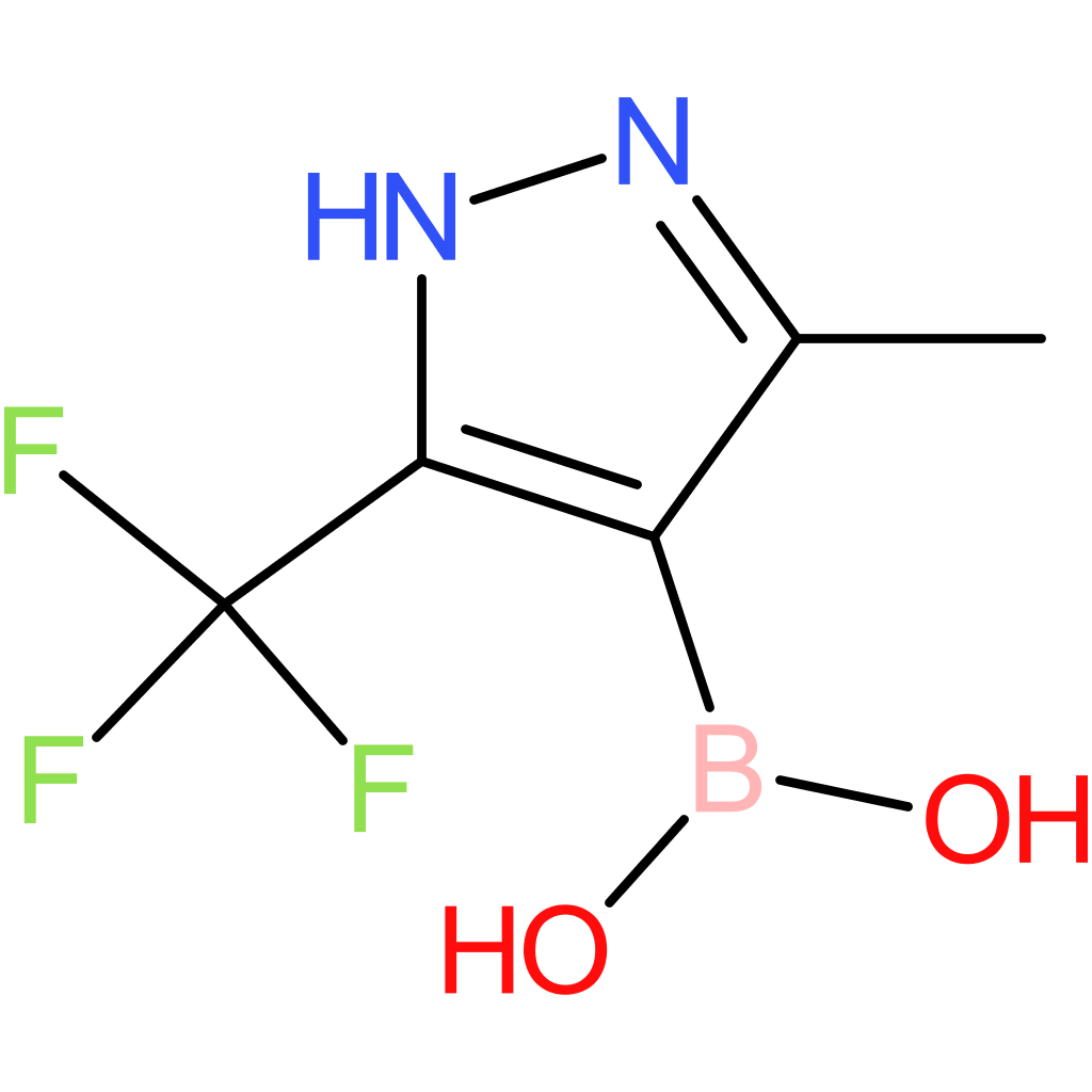 3-methyl-5-(trifluoromethyl)-1h-pyrazol-4-ylboronic acid