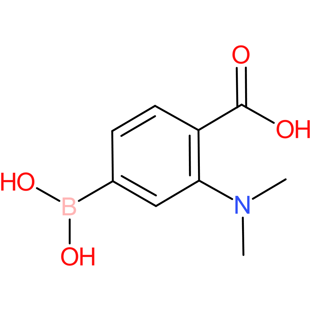 4-borono-2-(dimethylamino)benzoic acid