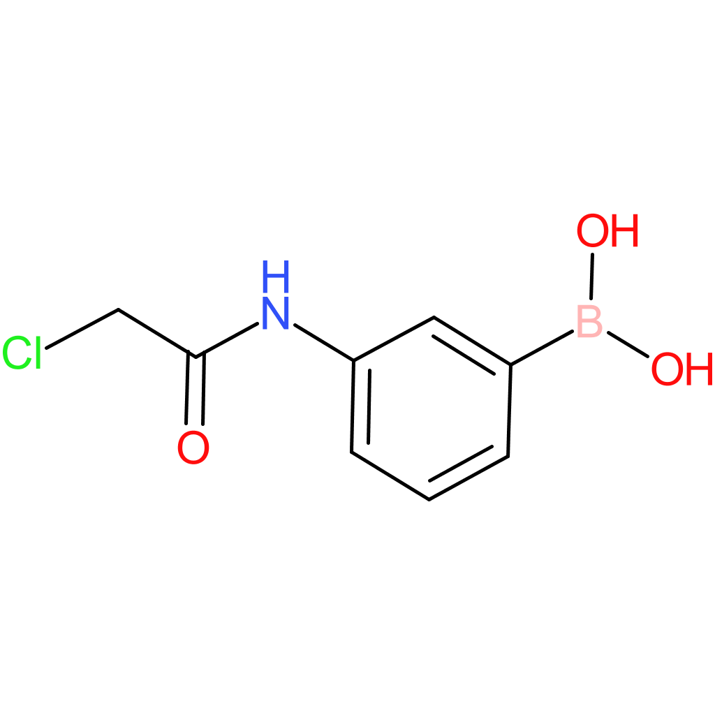 3-chloroacetylaminophenylboronic acid