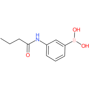 boronic acid, [3-[(1-oxobutyl)amino]phenyl]-