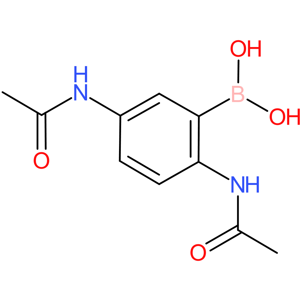 boronic acid, [2,5-bis(acetylamino)phenyl]-