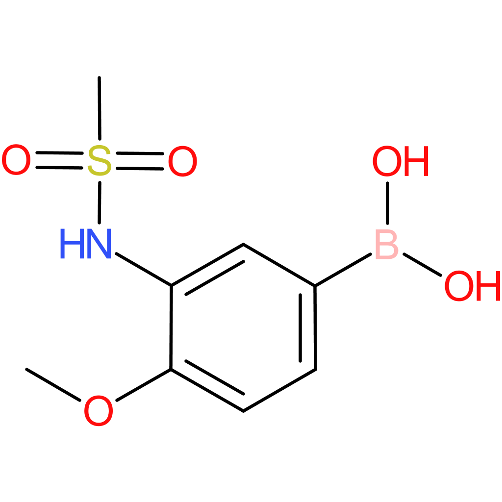 boronic acid, [4-methoxy-3-[(methylsulfonyl)amino]phenyl]-