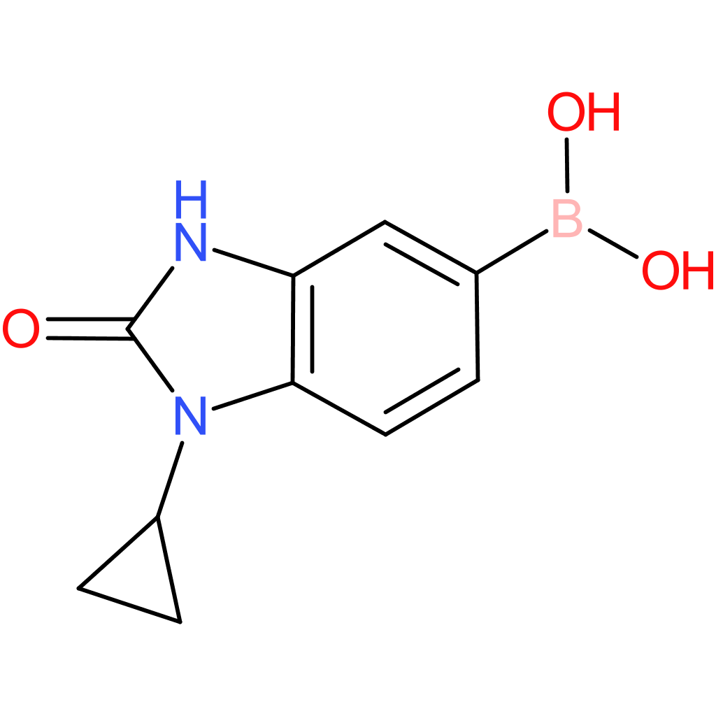 (1-cyclopropyl-2,3-dihydro-2-oxo-1h-benzimidazol-5-yl)-boronic acid