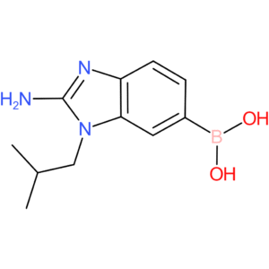 boronic acid, [2-amino-1-(2-methylpropyl)-1h-benzimidazol-6-yl]-