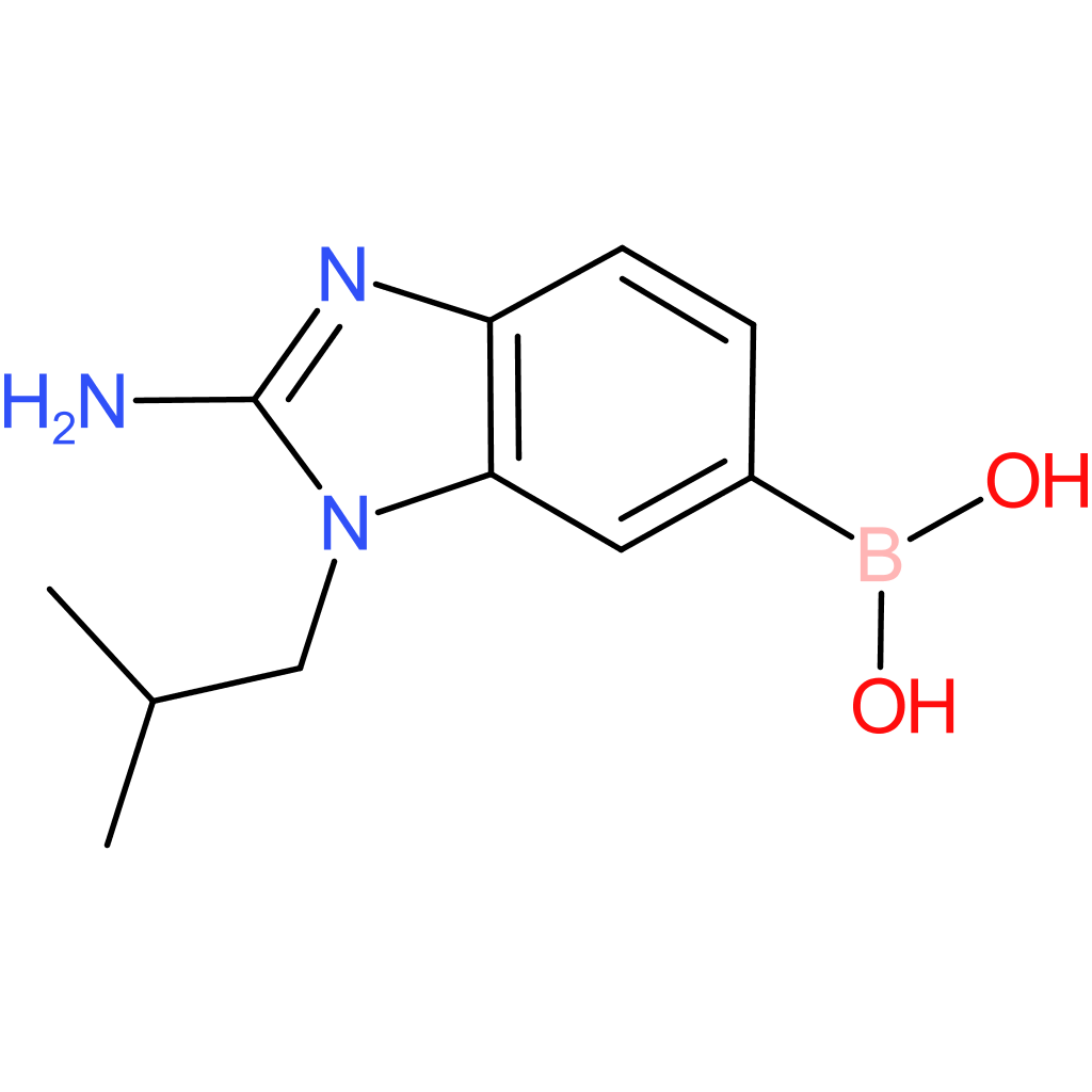 boronic acid, [2-amino-1-(2-methylpropyl)-1h-benzimidazol-6-yl]-