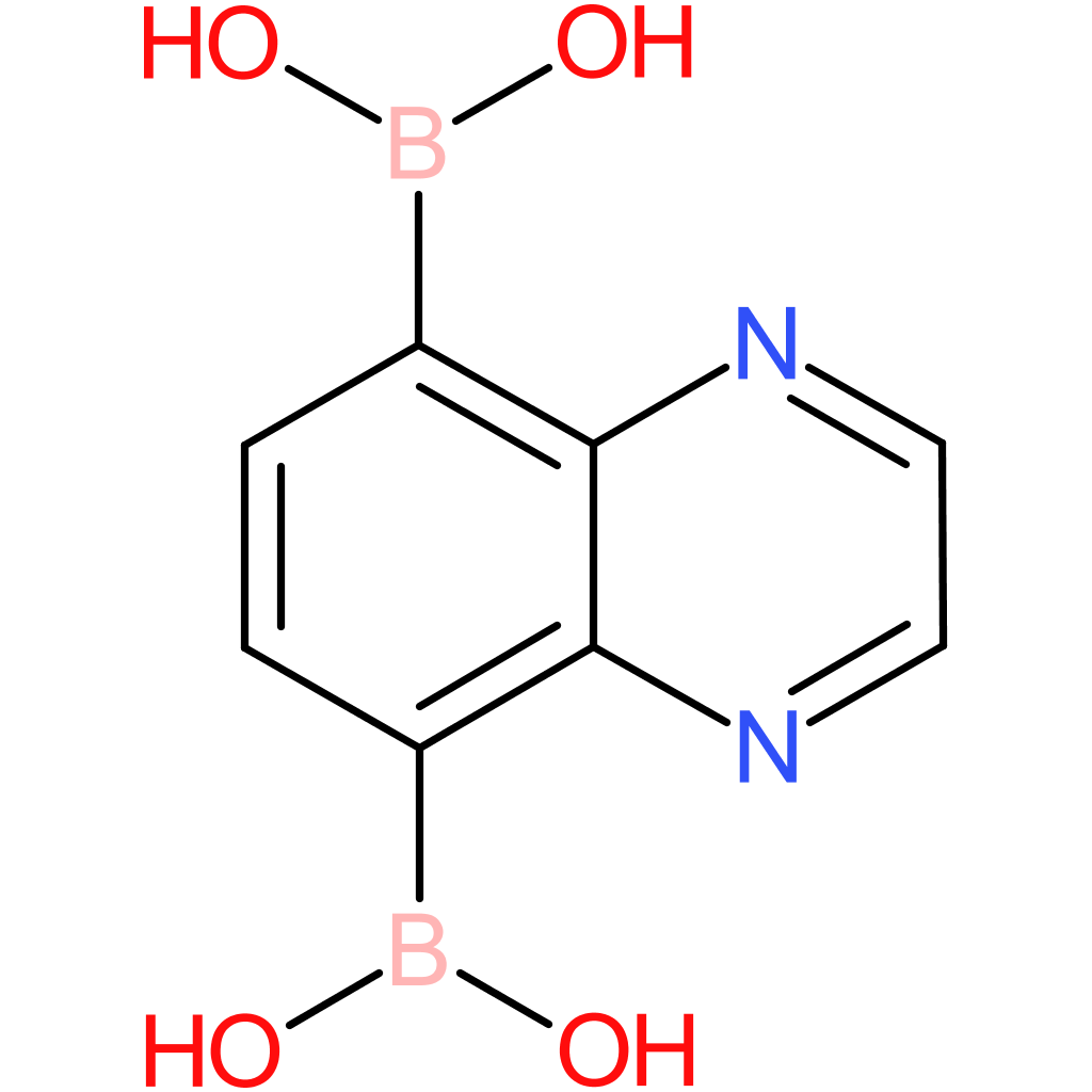 boronic acid, b,b’-5,8-quinoxalinediylbis-