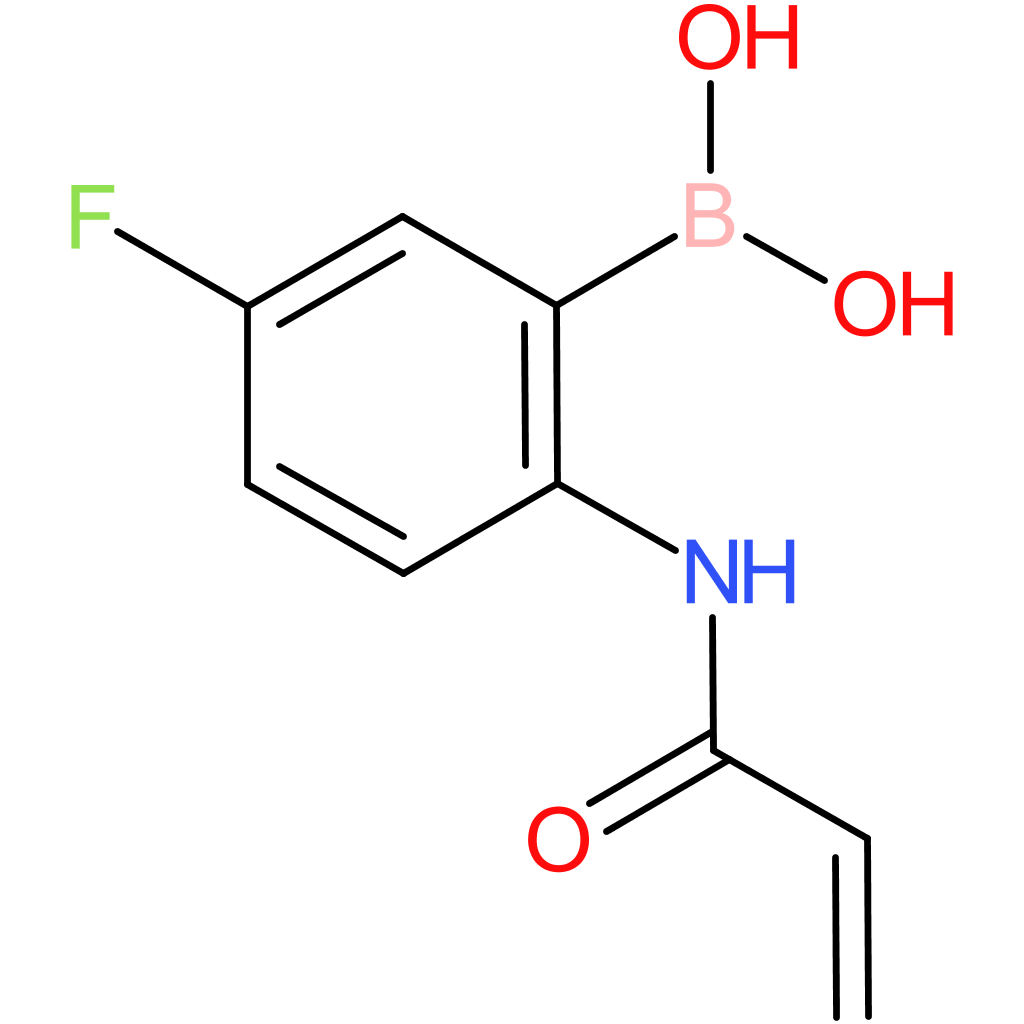 boronic acid, [5-fluoro-2-[(1-oxo-2-propenyl)amino]phenyl]-