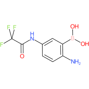 boronic acid, [2-amino-5-[(trifluoroacetyl)amino]phenyl]-