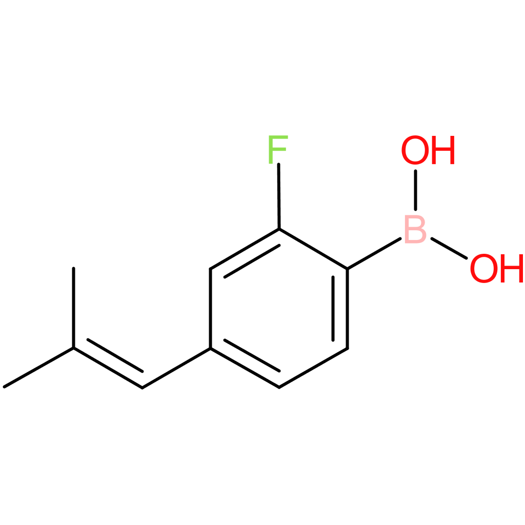 boronic acid, [2-fluoro-5-(2-methyl-1-propenyl)phenyl]-