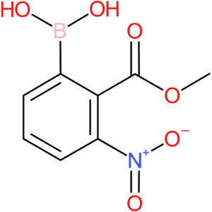 methoxycarbonyl-3-nitrophenylboronic acid