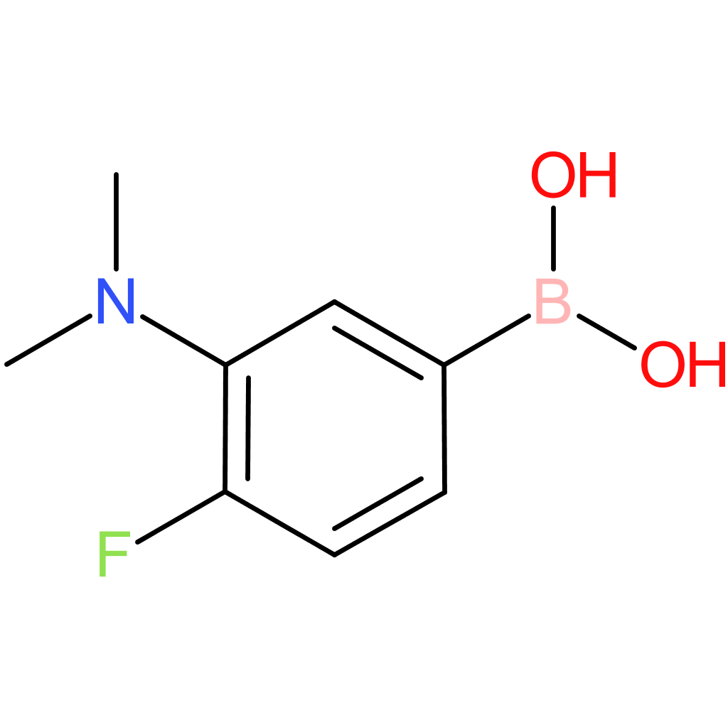(3-(dimethylamino)-4-fluorophenyl)boronic acid