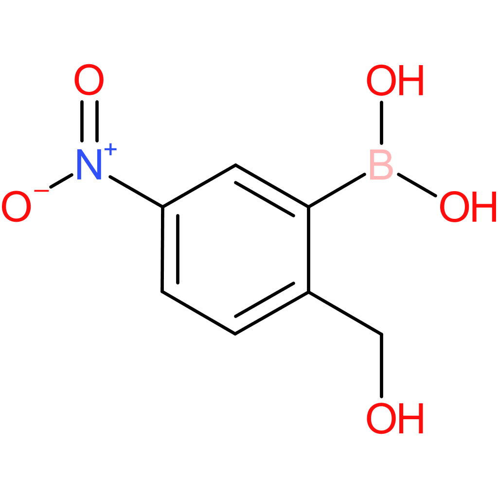 2-hydroxymethyl-5-nitrophenylboronic acid