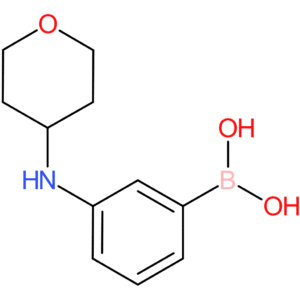 boronic acid, b-[3-[(tetrahydro-2h-pyran-4-yl)amino]phenyl]-