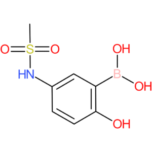 boronic acid, b-[2-hydroxy-5-[(methylsulfonyl)amino]phenyl]-