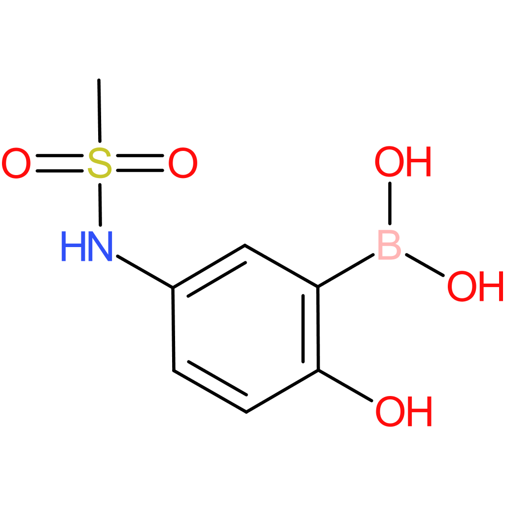 boronic acid, b-[2-hydroxy-5-[(methylsulfonyl)amino]phenyl]-