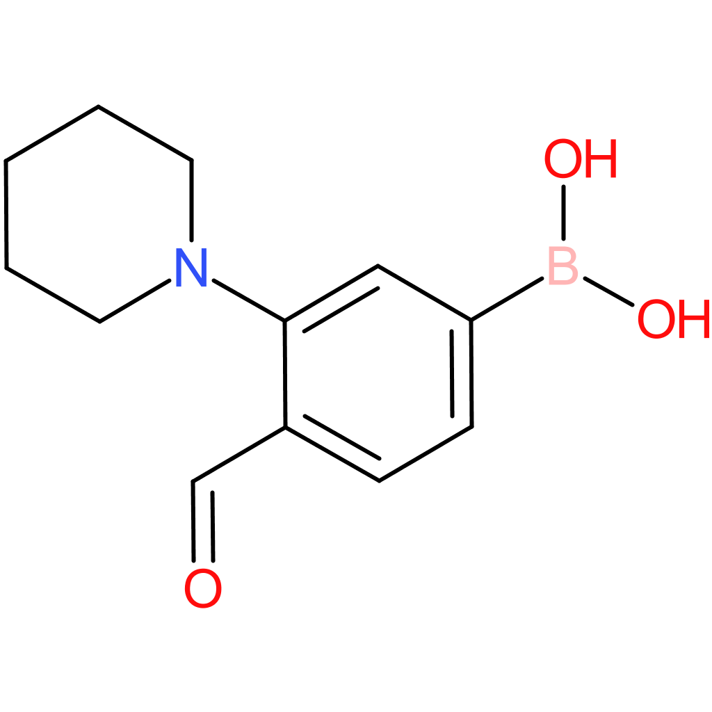 boronic acid, b-[4-formyl-3-(1-piperidinyl)phenyl]-