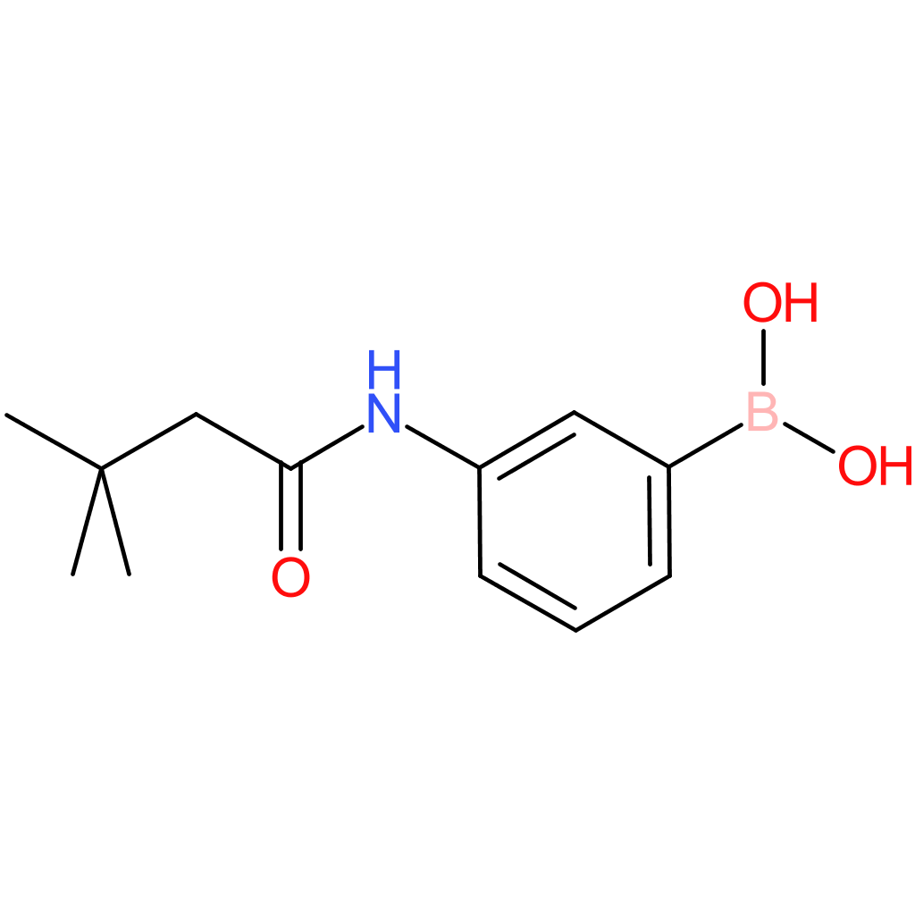 boronic acid, b-[3-[(3,3-dimethyl-1-oxobutyl)amino]phenyl]-