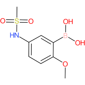 boronic acid, b-[2-methoxy-5-[(methylsulfonyl)amino]phenyl]-