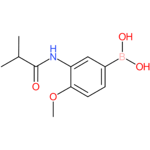 boronic acid, b-[4-methoxy-3-[(2-methyl-1-oxopropyl)amino]phenyl]-