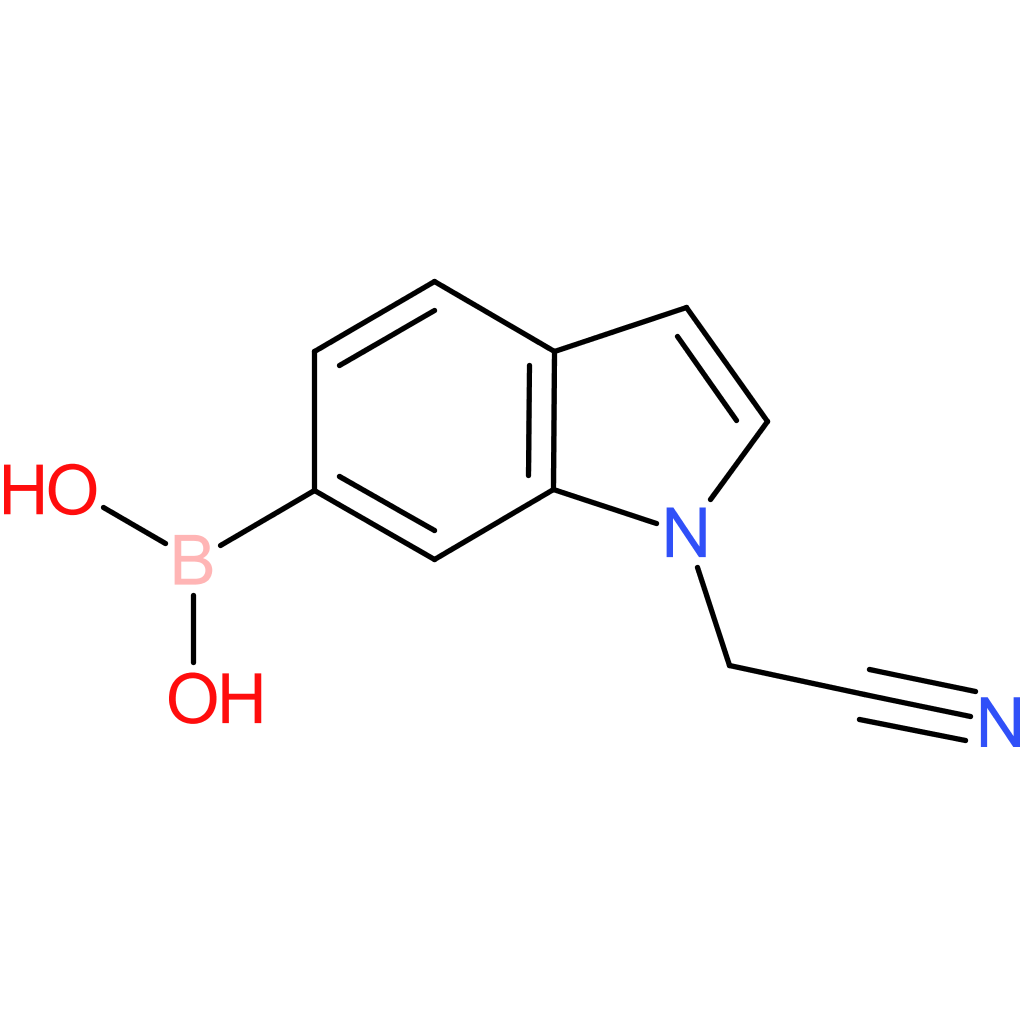 boronic acid, b-[1-(cyanomethyl)-1h-indol-6-yl]-