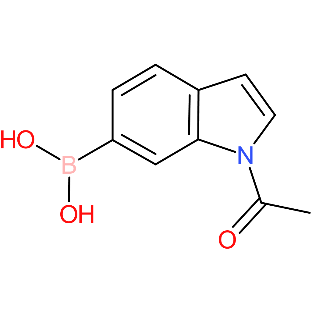 boronic acid, b-(1-acetyl-1h-indol-6-yl)-